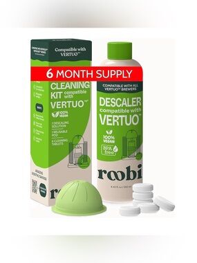 roobi Vertuo Descaler & Cleaning Kit (NEW)